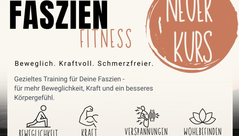 Neuer FaszienFit-Kurs!