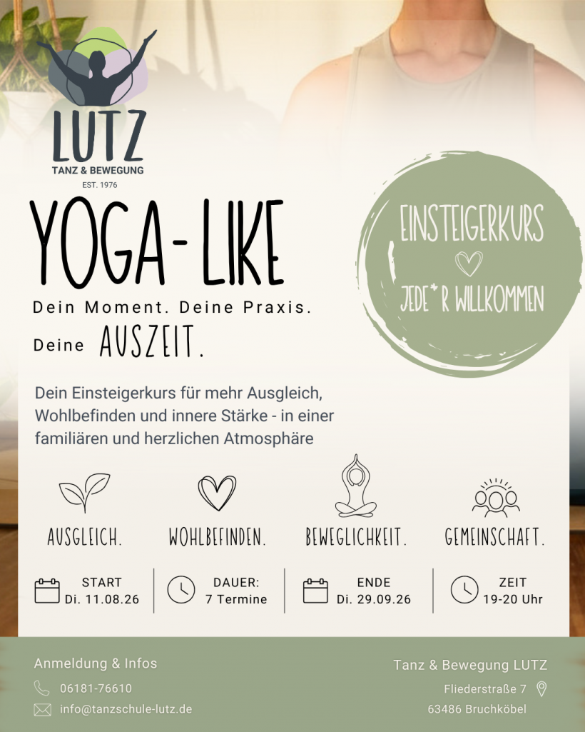 Neuer YogaLike-Kurs!
