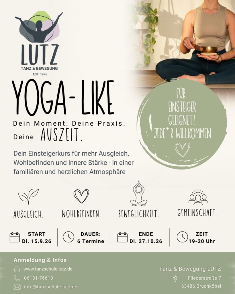 Neuer YogaLike-Kurs!